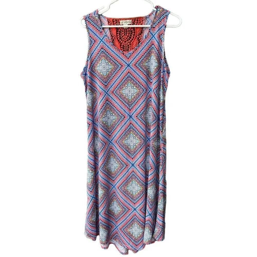 Live and Let Live size L maxi dress. Boho festival